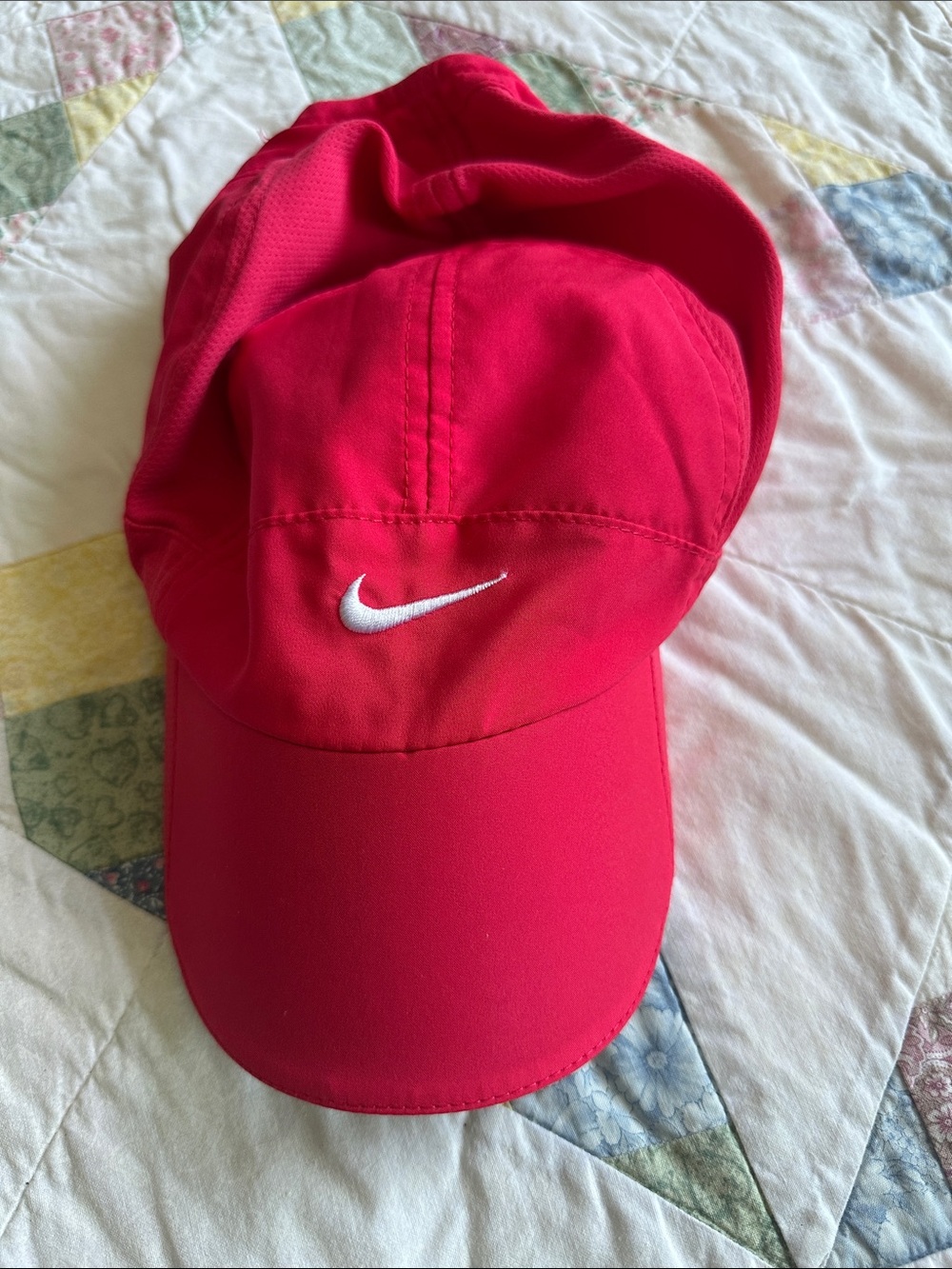 L— (2X) Nike Pink-Red &orange Performance Baseball Cap